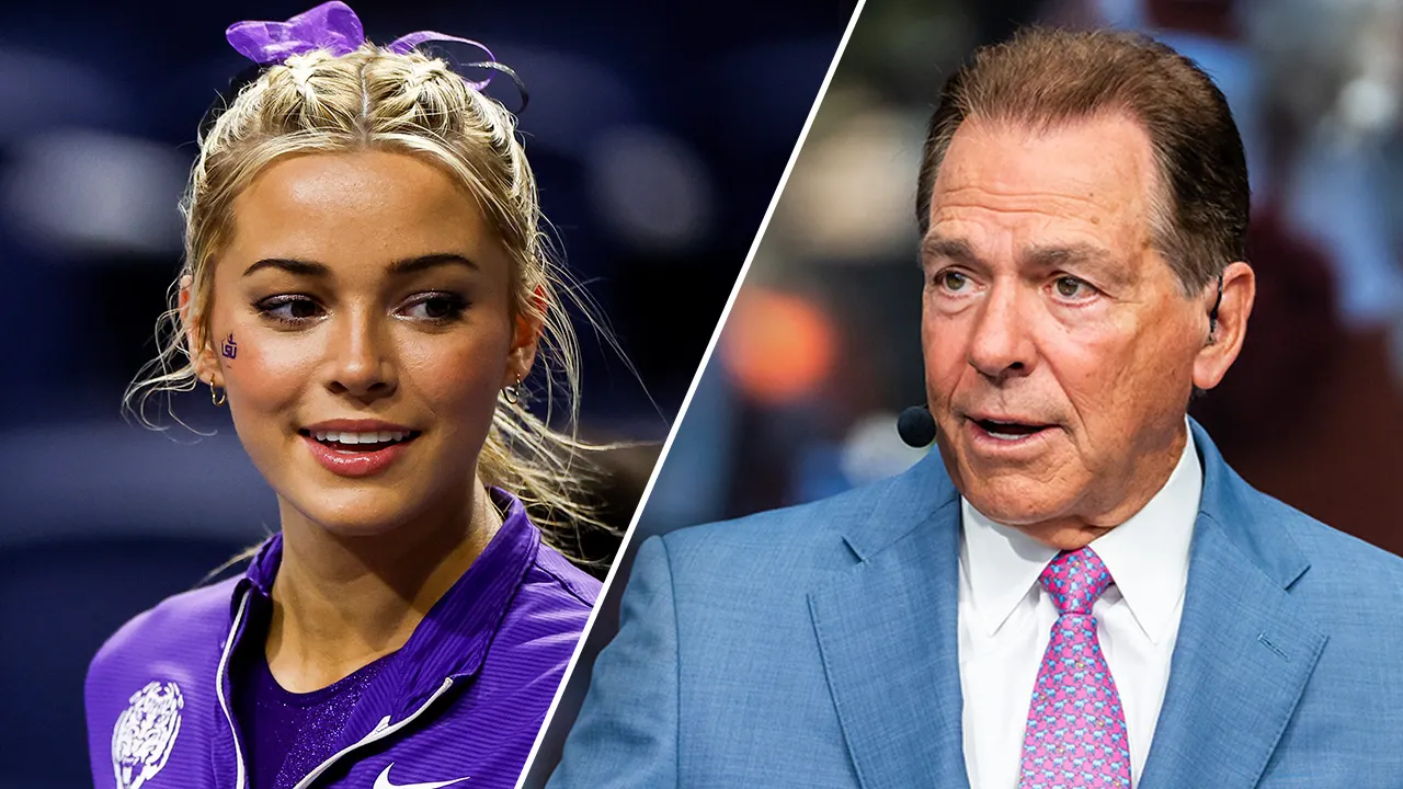 Featured image for Livvy Dunne and Paul Skenes Back LSU on 'College GameDay' Amid Saban Shade