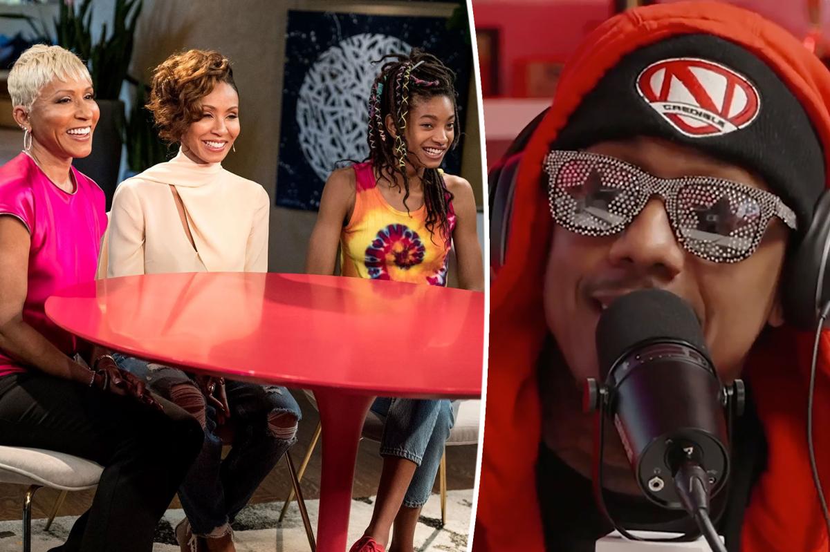Featured image for Nick Cannon and Jada Pinkett Smith address 'Red Table Talk' cancellation.