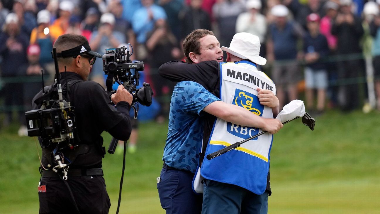Featured image for Robert MacIntyre Wins 2024 RBC Canadian Open with Father as Caddie