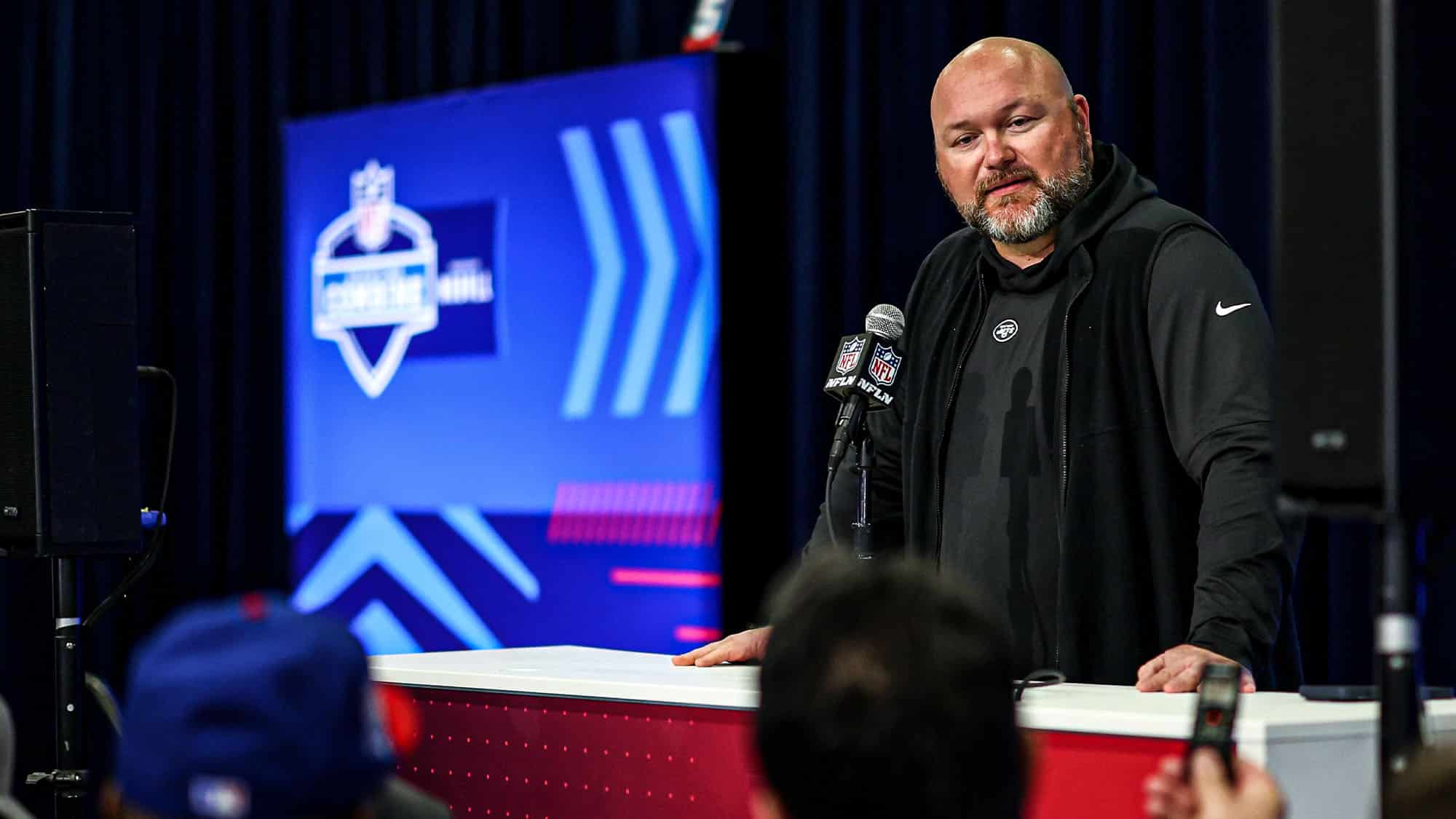 "AFC Team Seeking Trade Partner with NY Jets for Draft Pick Swap"
