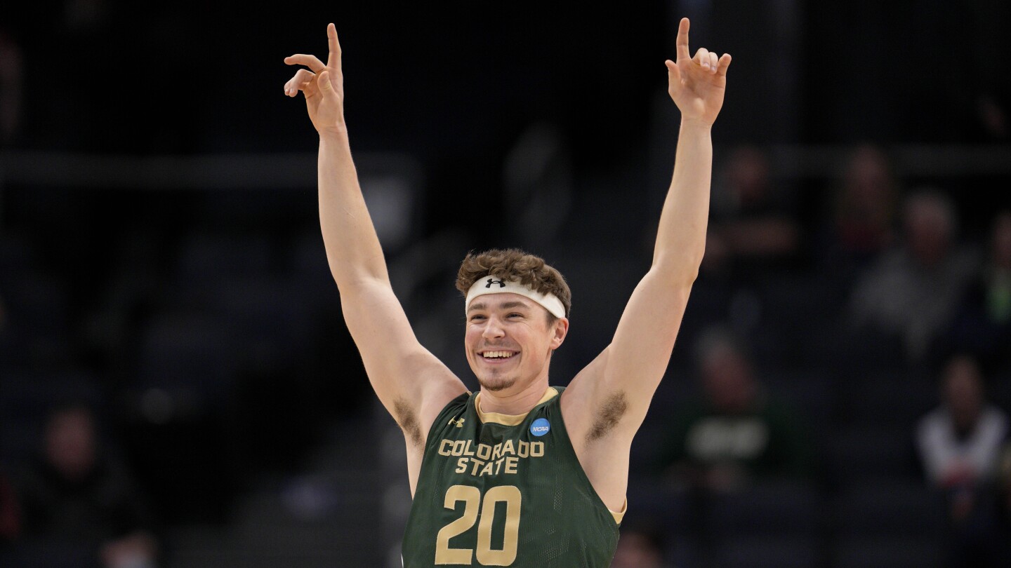 Featured image for "Colorado State Dominates Virginia in NCAA Tournament Opener"