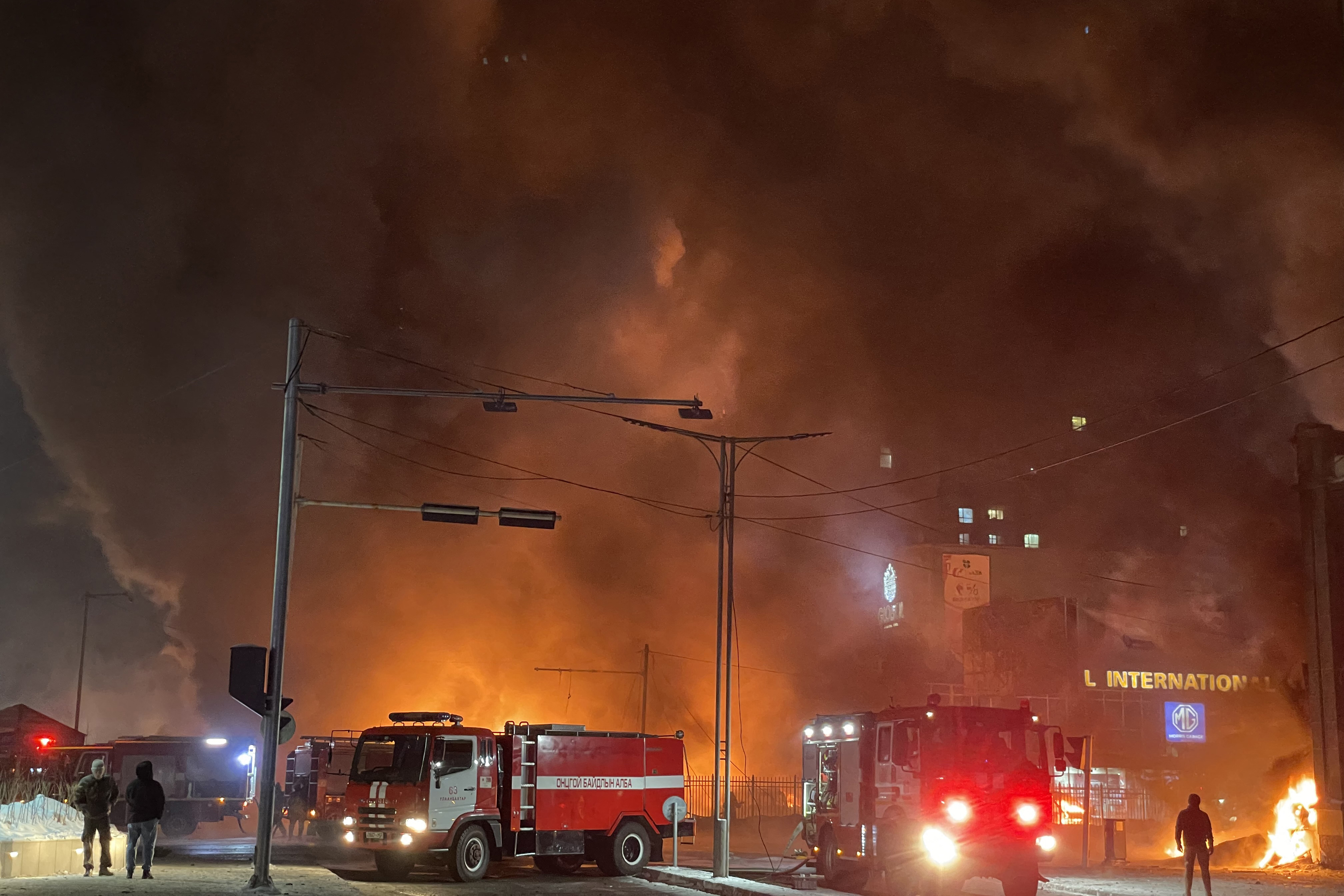 "Fatal Gas Truck Explosion Claims Six Lives in Mongolia"