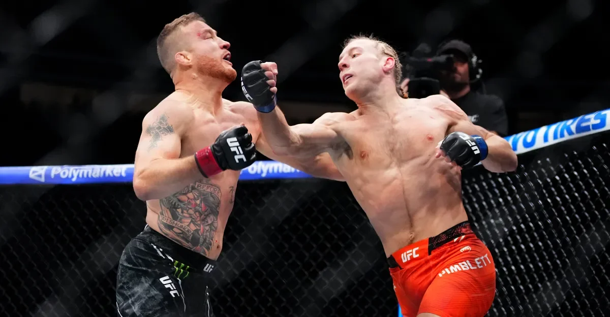 Gaethje edges Pimblett in dramatic five‑round war as Adesanya hails UFC’s Paramount era