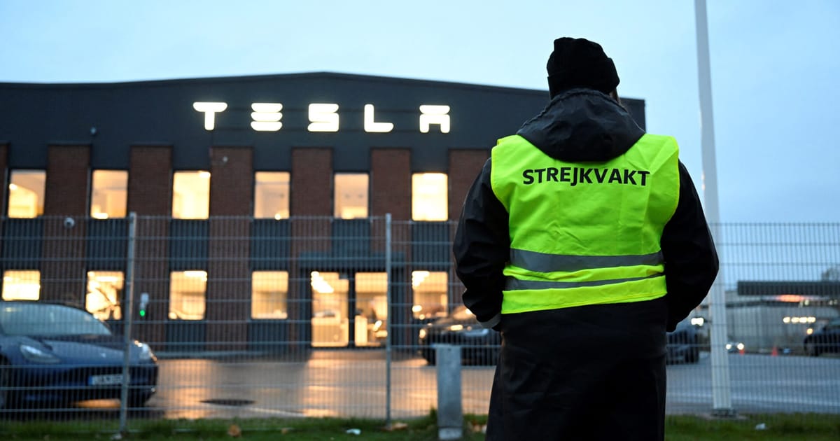 "Nordic Workers Pose Challenges for Elon Musk's Tesla Empire"