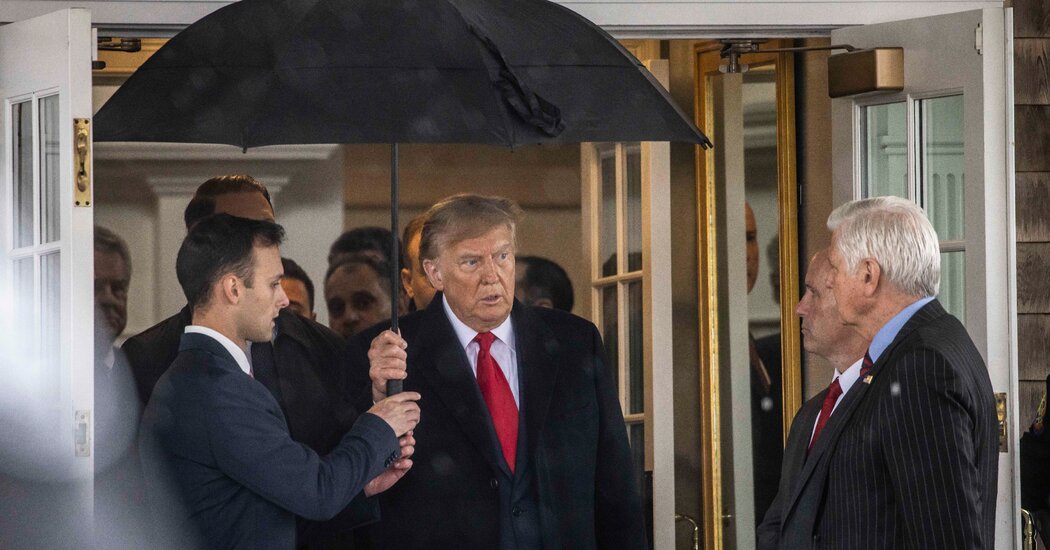 Featured image for "Trump's Mar-a-Lago Fundraiser Targets Record-Breaking Donations, Outraising Biden's Obama Event"