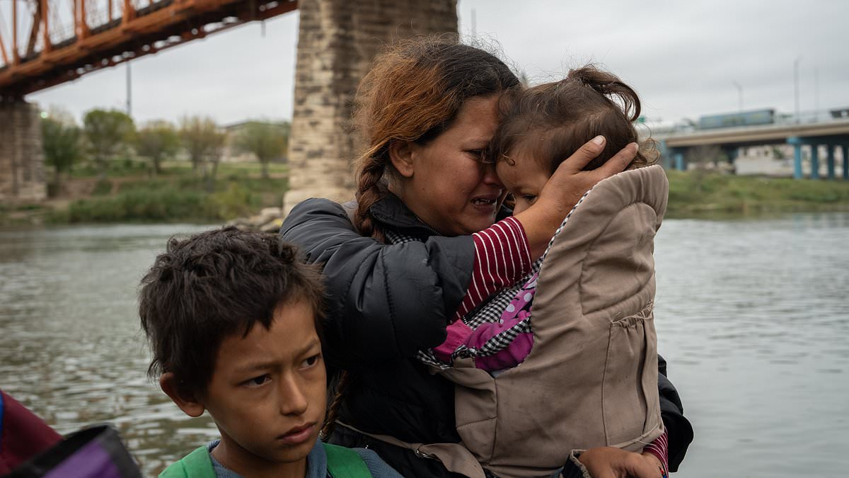 "Border Crisis: Overwhelmed Officials Struggle to Manage Surging Migrant Crossings"