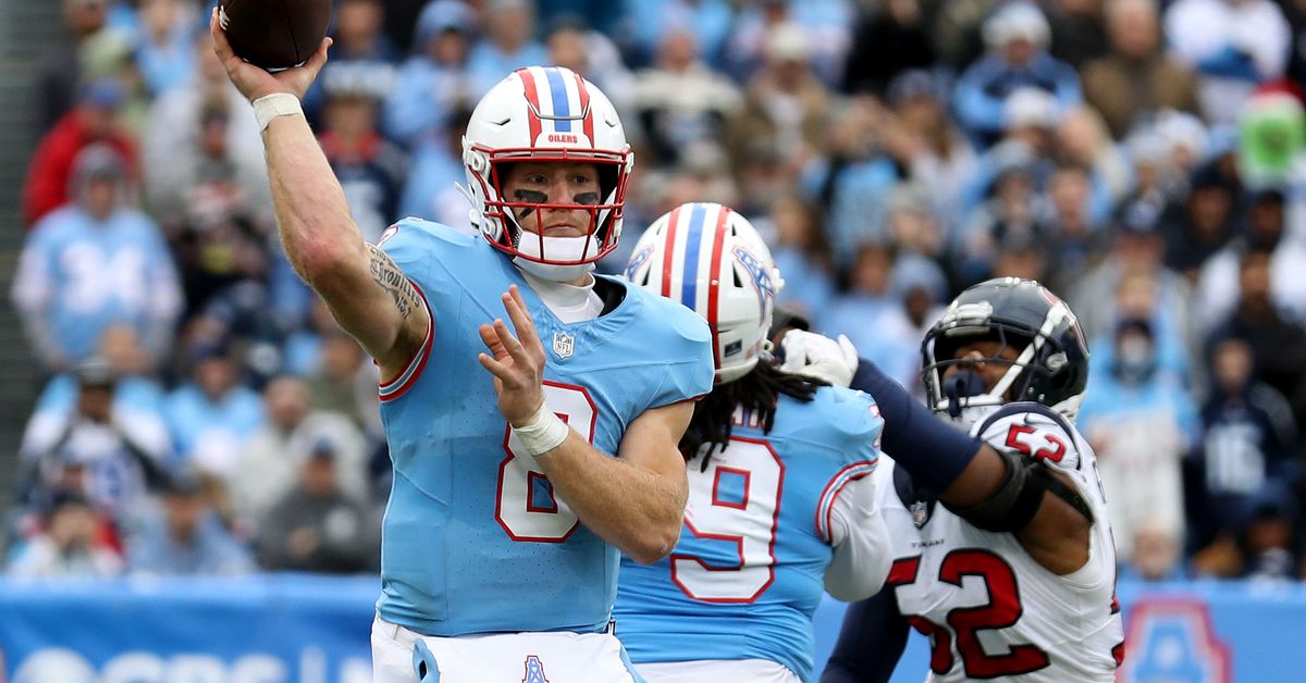 Titans QB Will Levis Suffers Ankle Injury in OT Loss to Texans