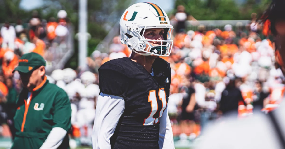 Carson Beck Fully Recovered and Ready to Lead Miami Hurricanes
