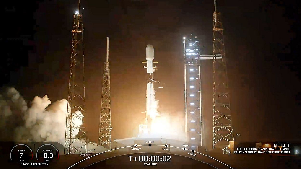 "SpaceX's 14th Falcon 9 Launch of May Deploys 23 Starlink Satellites"