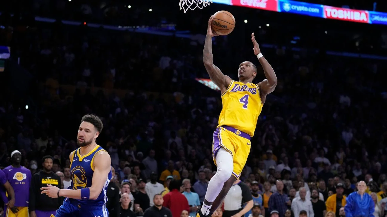 Lonnie Walker leads Lakers to 3-1 series lead over Warriors.