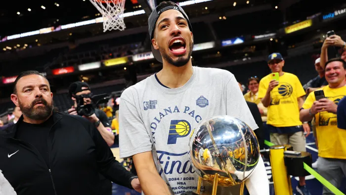 Featured image for Gilgeous-Alexander and Haliburton Lead Exciting 2025 NBA Finals Showdown