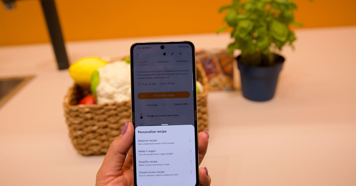 Featured image for Samsung Food: The AI-Powered Cooking Assistant and Recipe App