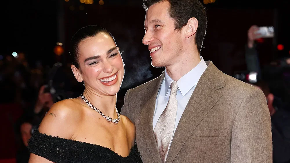 Dua Lipa Joins Callum Turner on Berlinale Red Carpet for Rosebush Pruning Premiere