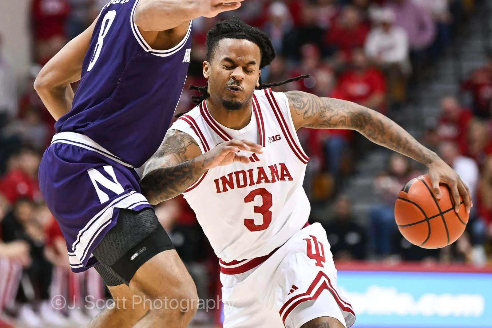 Indiana's Double-Digit Lead Fades in 72-68 Loss to Northwestern