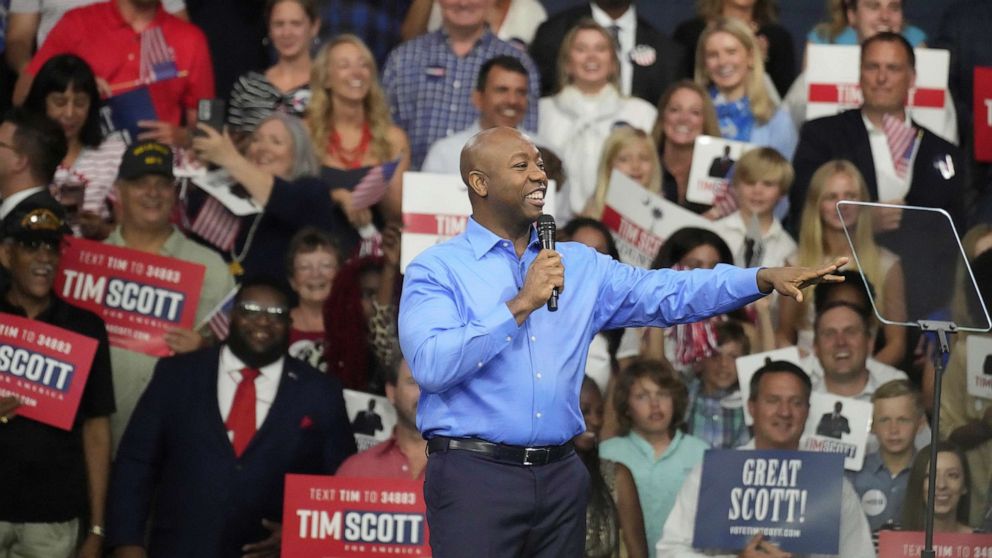 Tim Scott Enters 2024 Presidential Race as Trump Challenger.