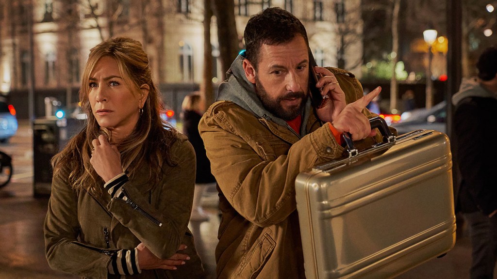 Featured image for 'Murder Mystery 2' Review: Sandler and Aniston Return in Netflix Sequel