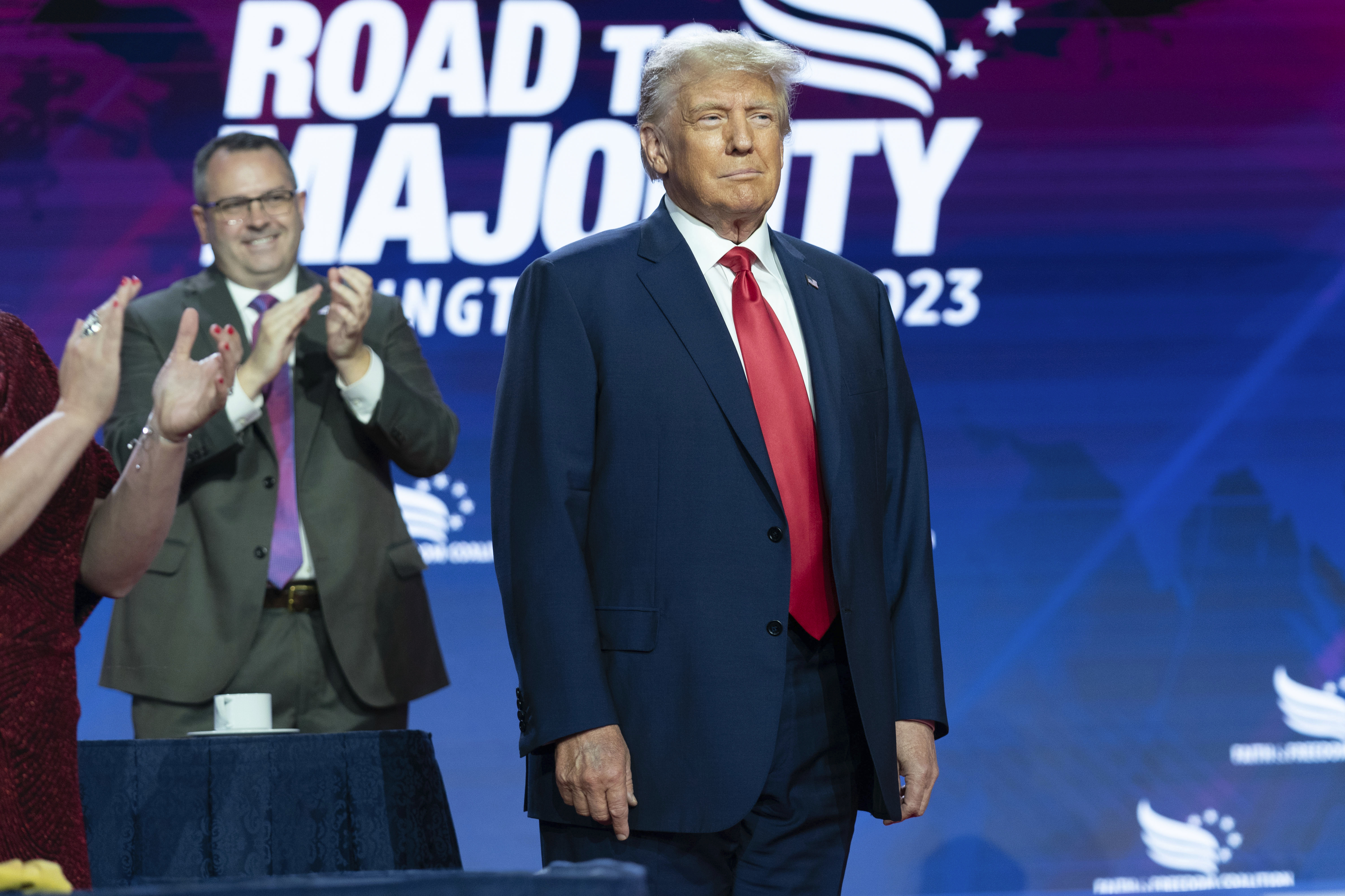 Trump Receives Cheers for Abortion Stance at Faith & Freedom Conference