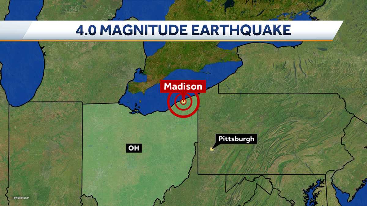 Ohio Earthquake Rattles Pittsburgh: Tremors Felt Across State Lines