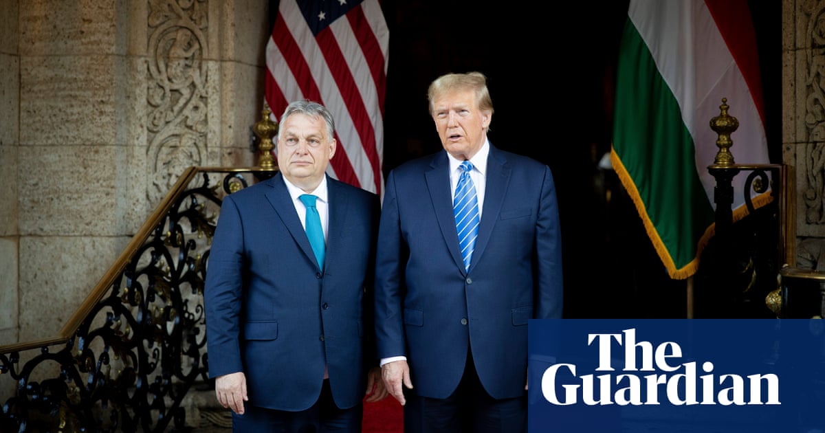 "Trump's Mar-a-Lago Meeting with Orbán Sparks Criticism from Biden and Grisham"