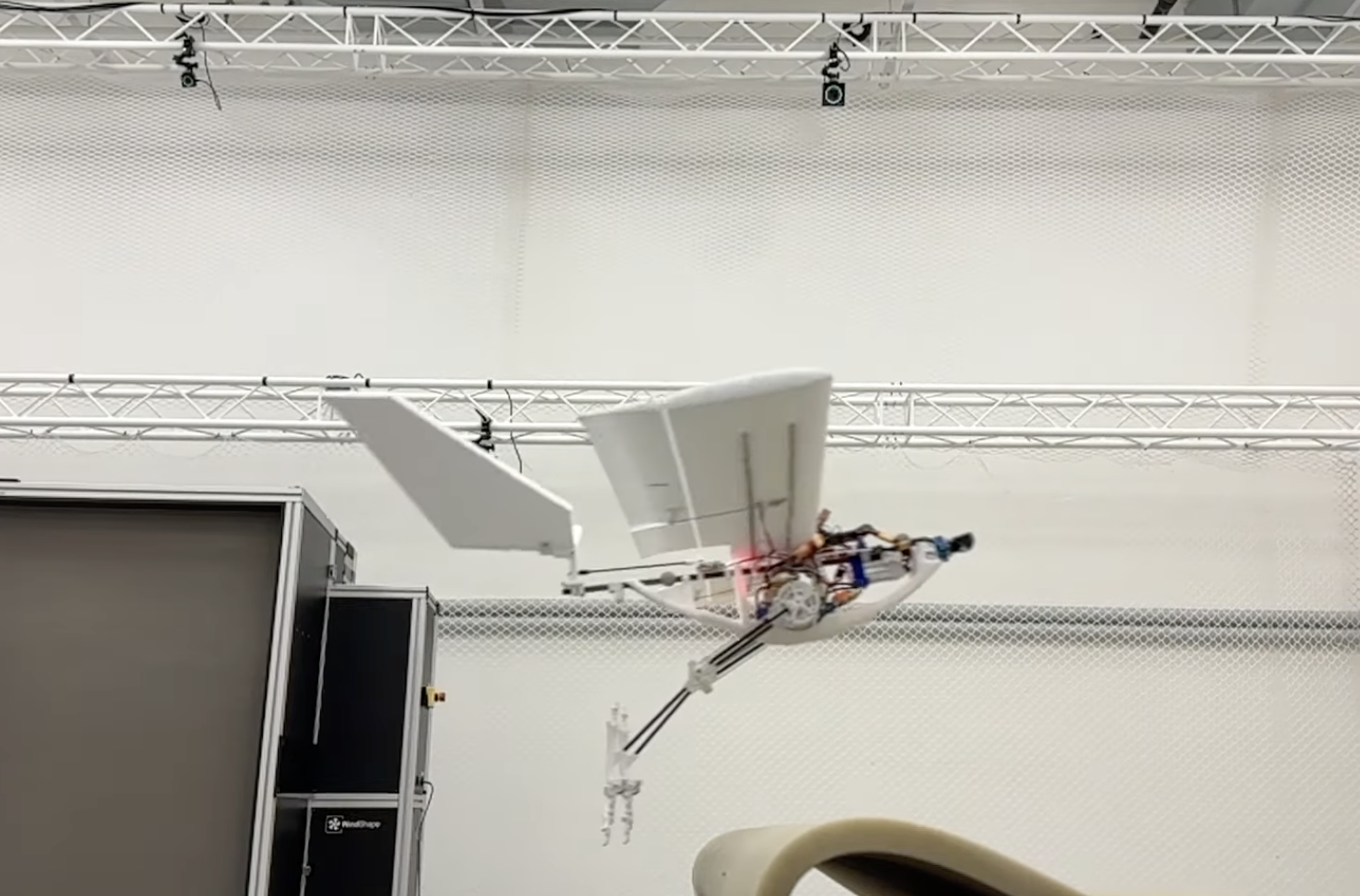 Avian-Inspired Drone Takes Flight with Jumping Legs