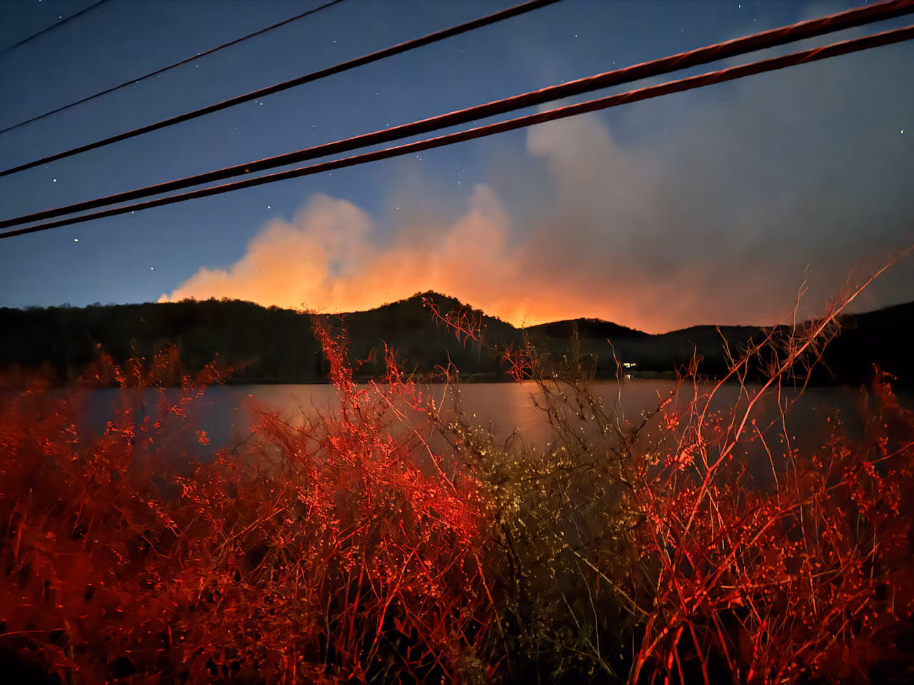 Wildfires in New Jersey Threaten Homes