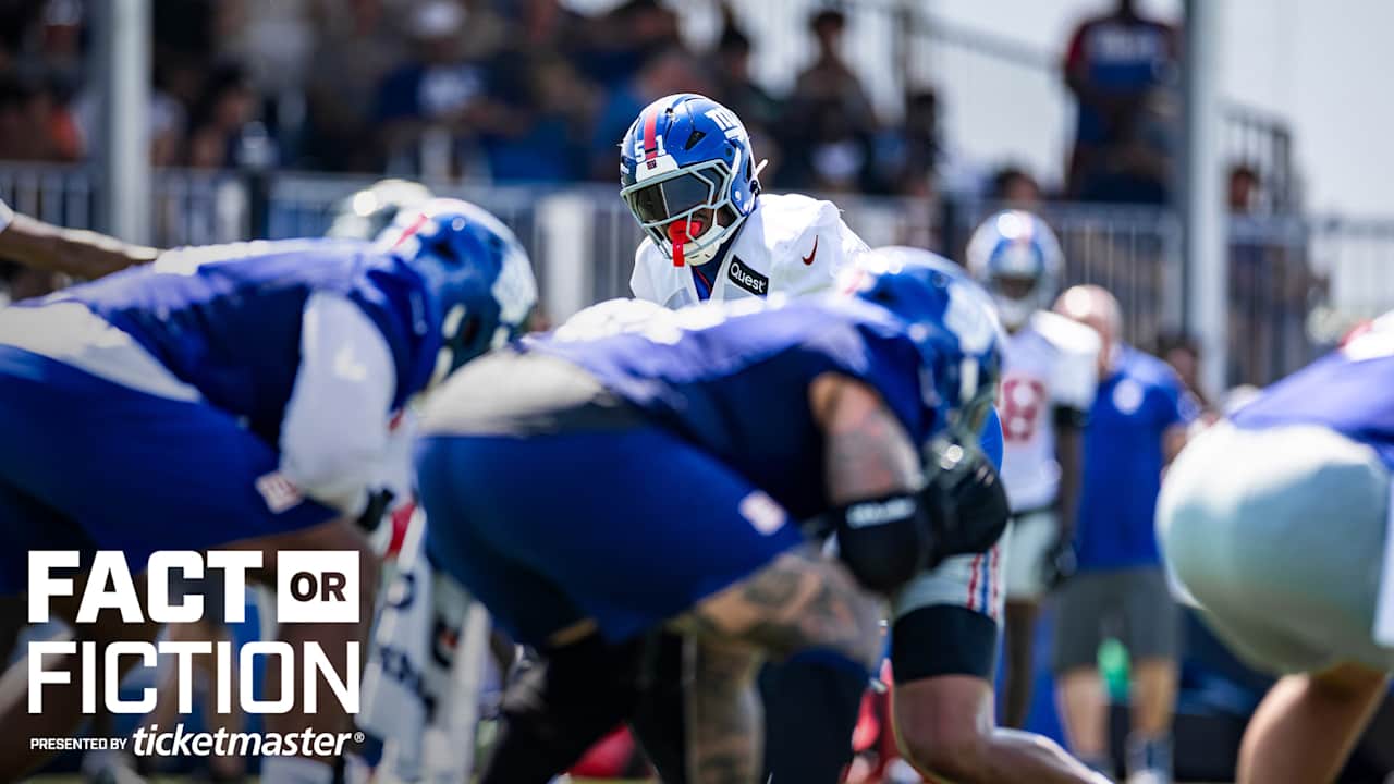 Featured image for Giants Training Camp Highlights: Standouts, Top Plays, and Roster Projections