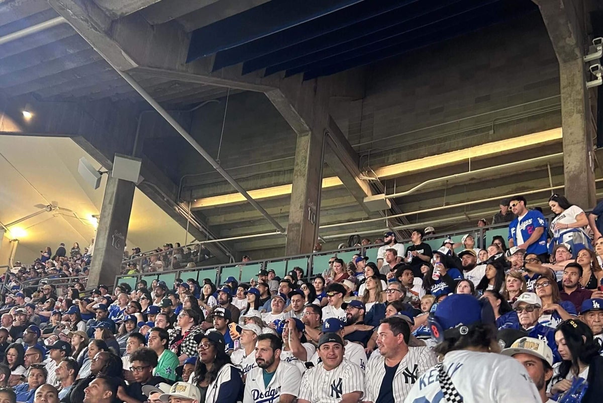 Featured image for Yankees Fan Injured by Falling Concrete at Dodger Stadium, Dodgers Investigate