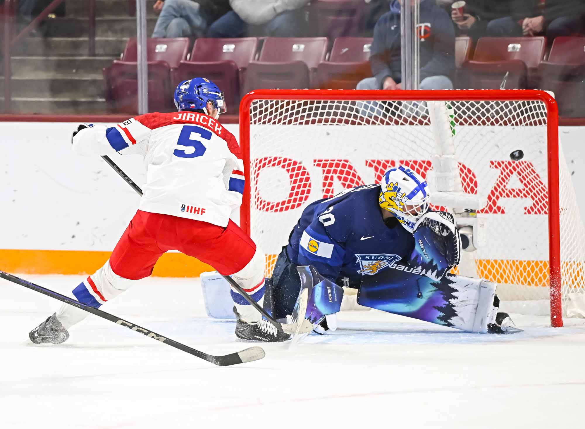 Featured image for Jiricek's Spectacular Overtime Goal Sparks Czechia at World Juniors
