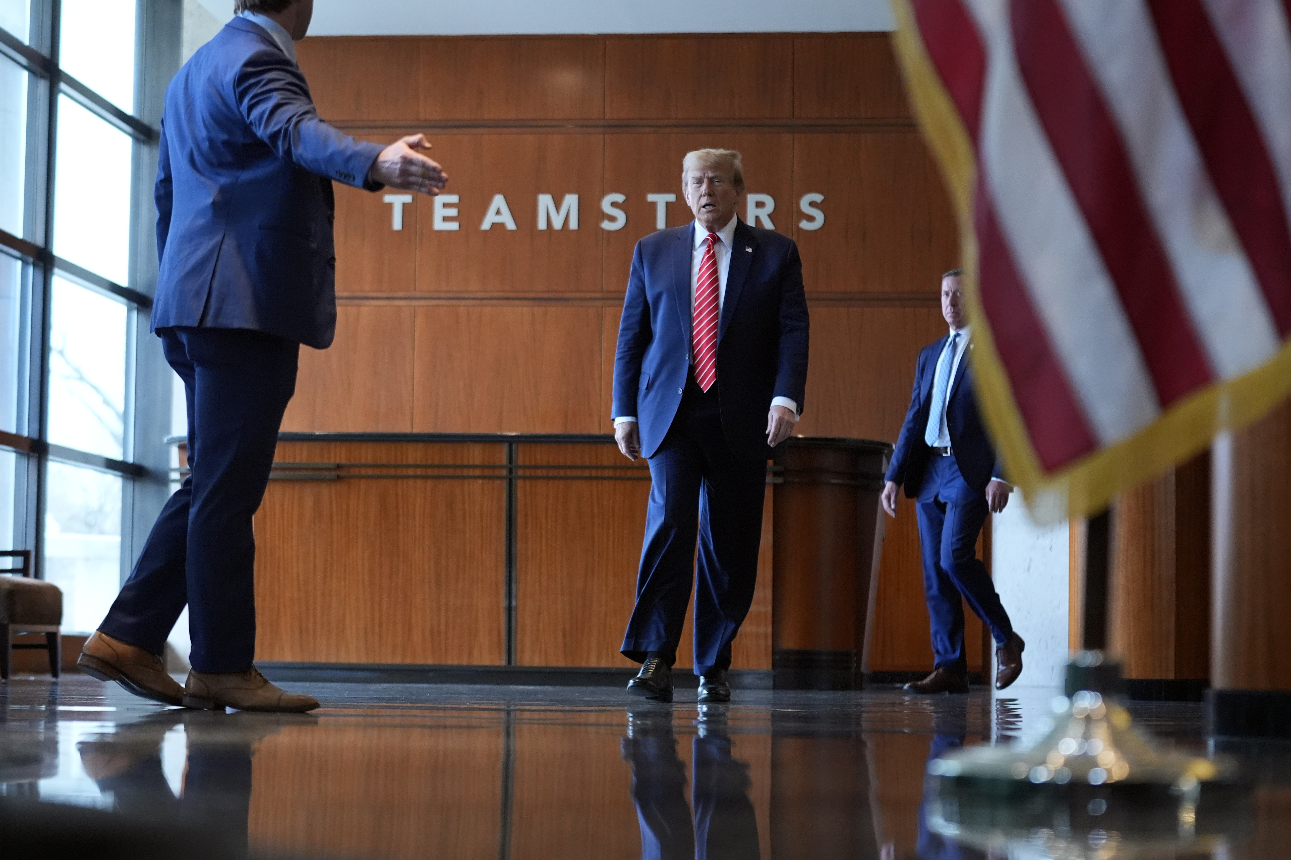 "Trump's Controversial Teamsters Meeting: Immigration, Union Tensions, and Border Deal Backlash"