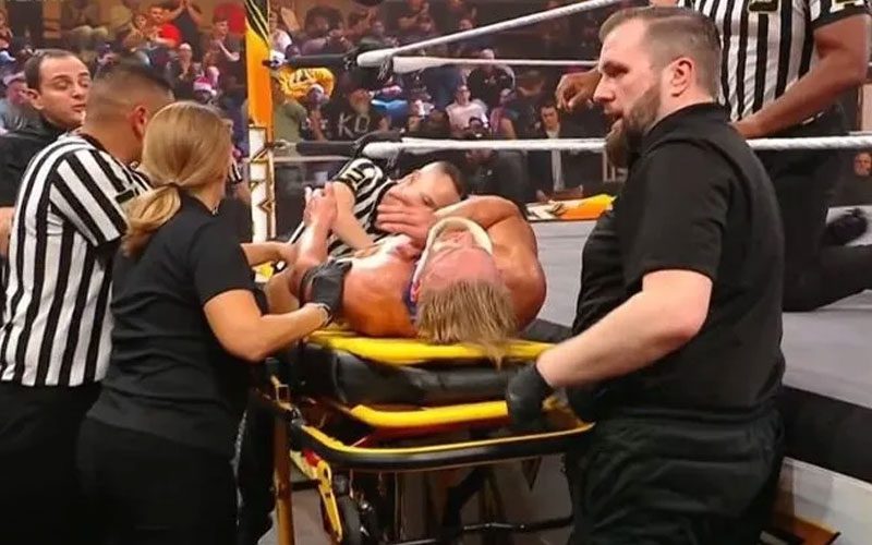 Featured image for WWE Universe Disappointed with Controversial Stretcher Angle Involving Ilja Dragunov