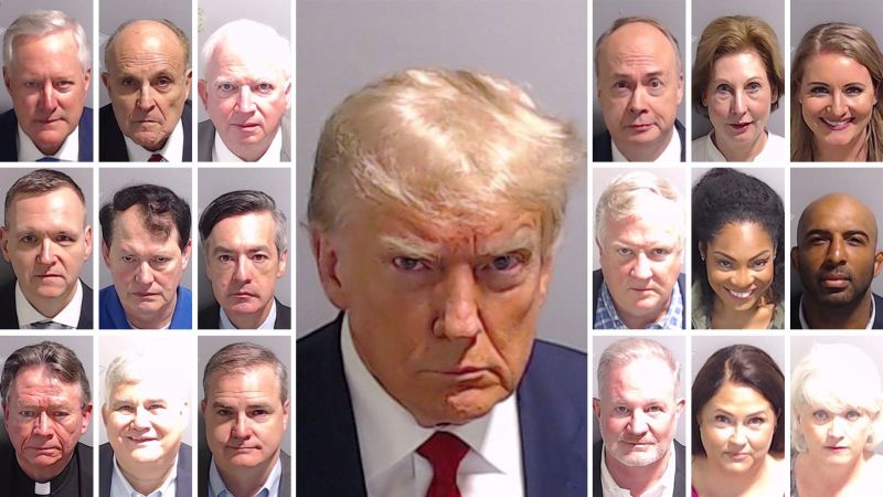"Trump's Historic Mugshot: A Chaotic Week in American Politics"
