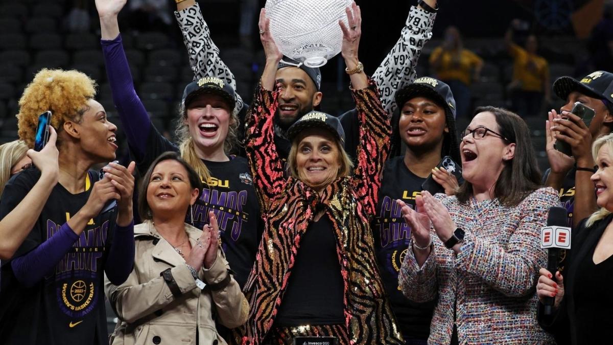 Featured image for Kim Mulkey's Impact on LSU Women's Basketball: A National Title and Contender for Years to Come.