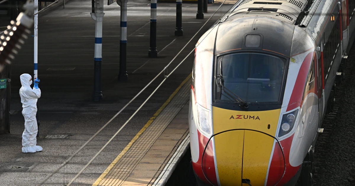 Featured image for UK train stabbing suspect charged with attempted murder after multiple attacks