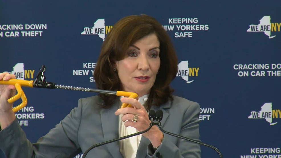 Featured image for "Gov. Hochul's 'CARS' plan: Combating car thefts in Rochester with $55 million investment"