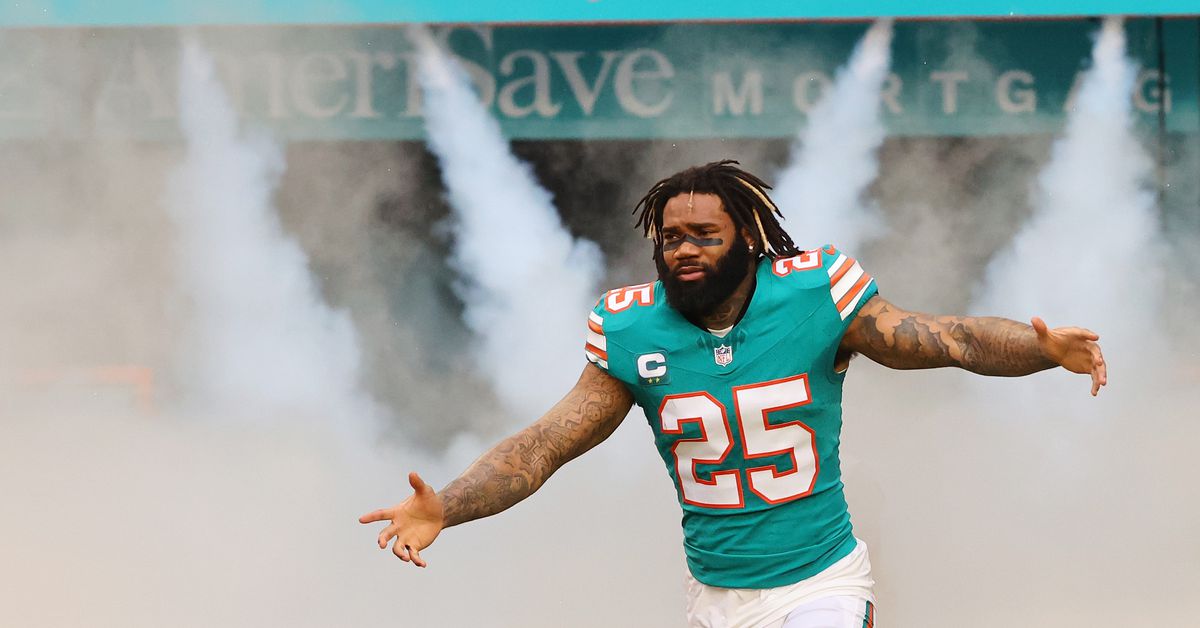 Featured image for "Vikings Consider Reuniting Brian Flores with Former Players as Dolphins Clear Cap Space and Xavien Howard Eyes AFC Playoff Team"