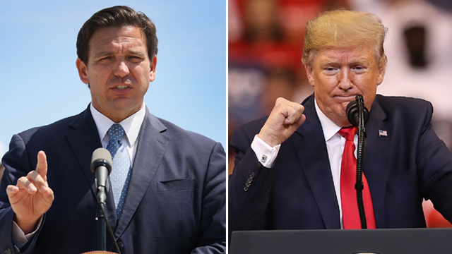 Featured image for Ethics Complaint Filed Against Gov. DeSantis by Trump Allies