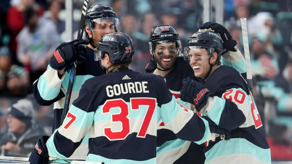 "Kraken's Historic Shutout Victory Over Golden Knights at T-Mobile Park Winter Classic"