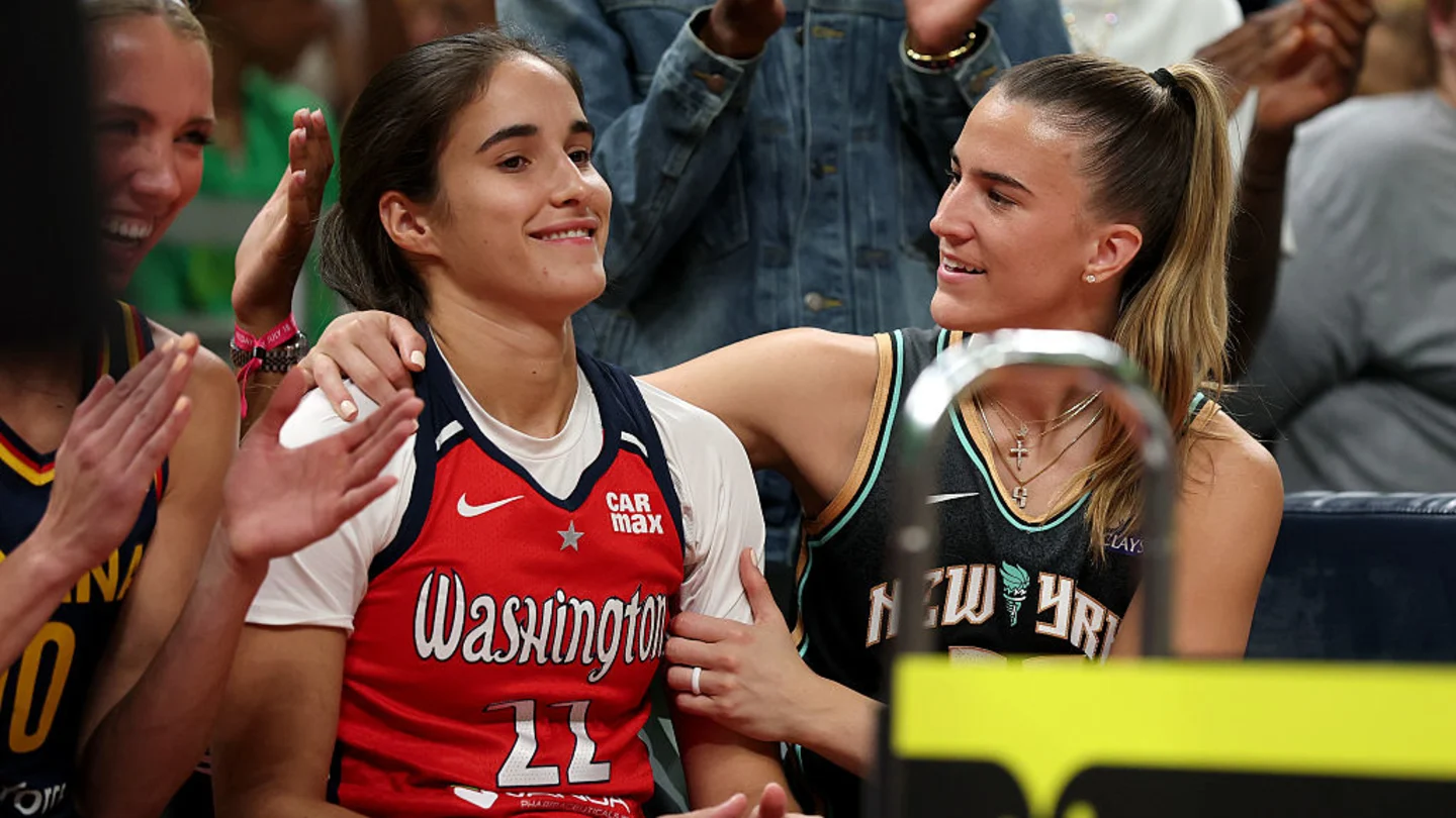 Featured image for Sabrina Ionescu Demonstrates Sportsmanship and Wins 3-Point Contest
