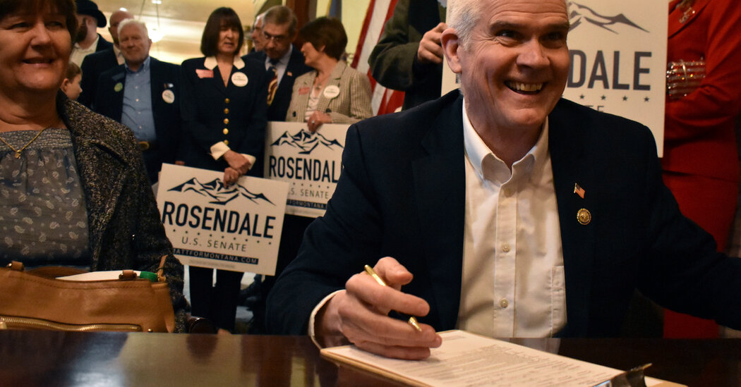 Featured image for "Montana Senate Candidate Matt Rosendale Withdraws After Trump Endorses Opponent"