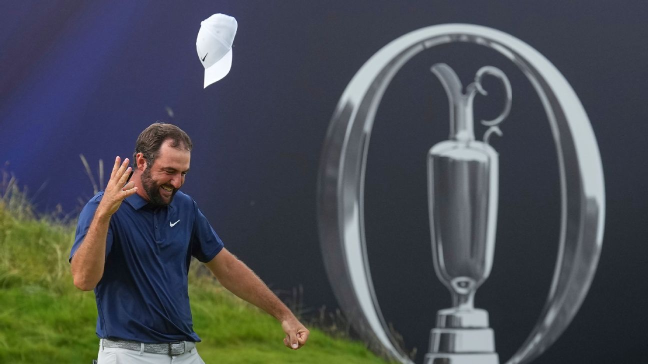 Featured image for Scottie Scheffler's Rise to Golfing Legend with The Open Win