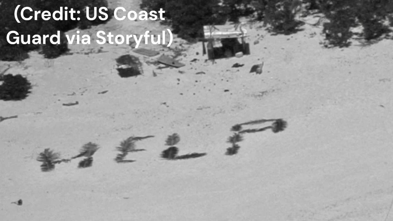Featured image for "Stranded Castaways Rescued After Using 'HELP' Sign on Tiny Island"