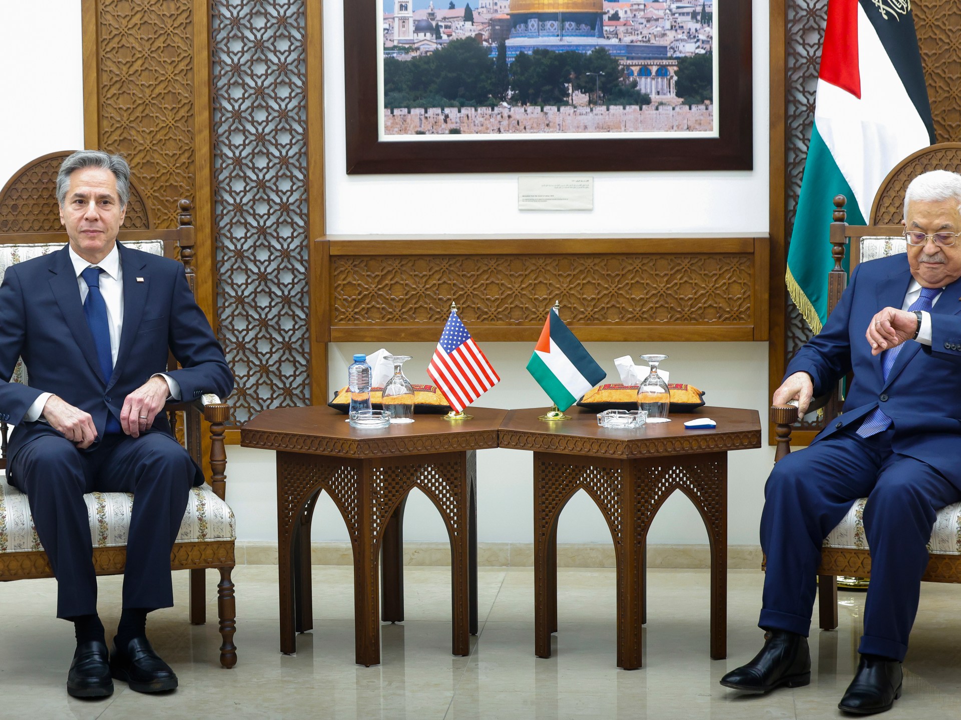 "US Secretary of State Blinken's Diplomatic Efforts in Israel and Palestine"