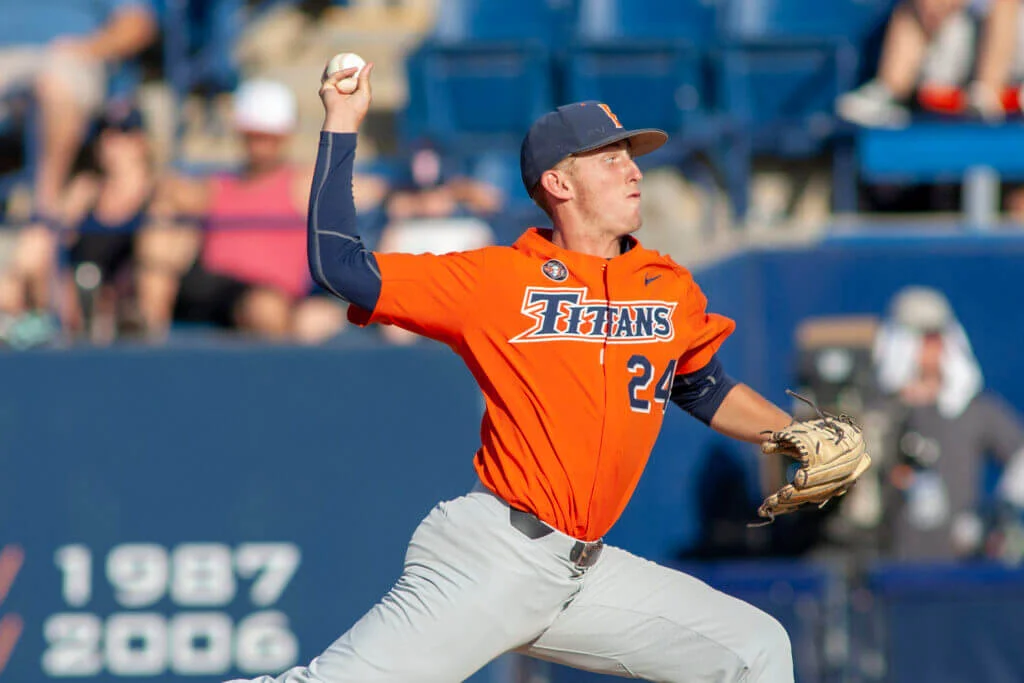 Rising Pitching Prospect Tanner Bibee Makes Guardians' Starting Rotation.