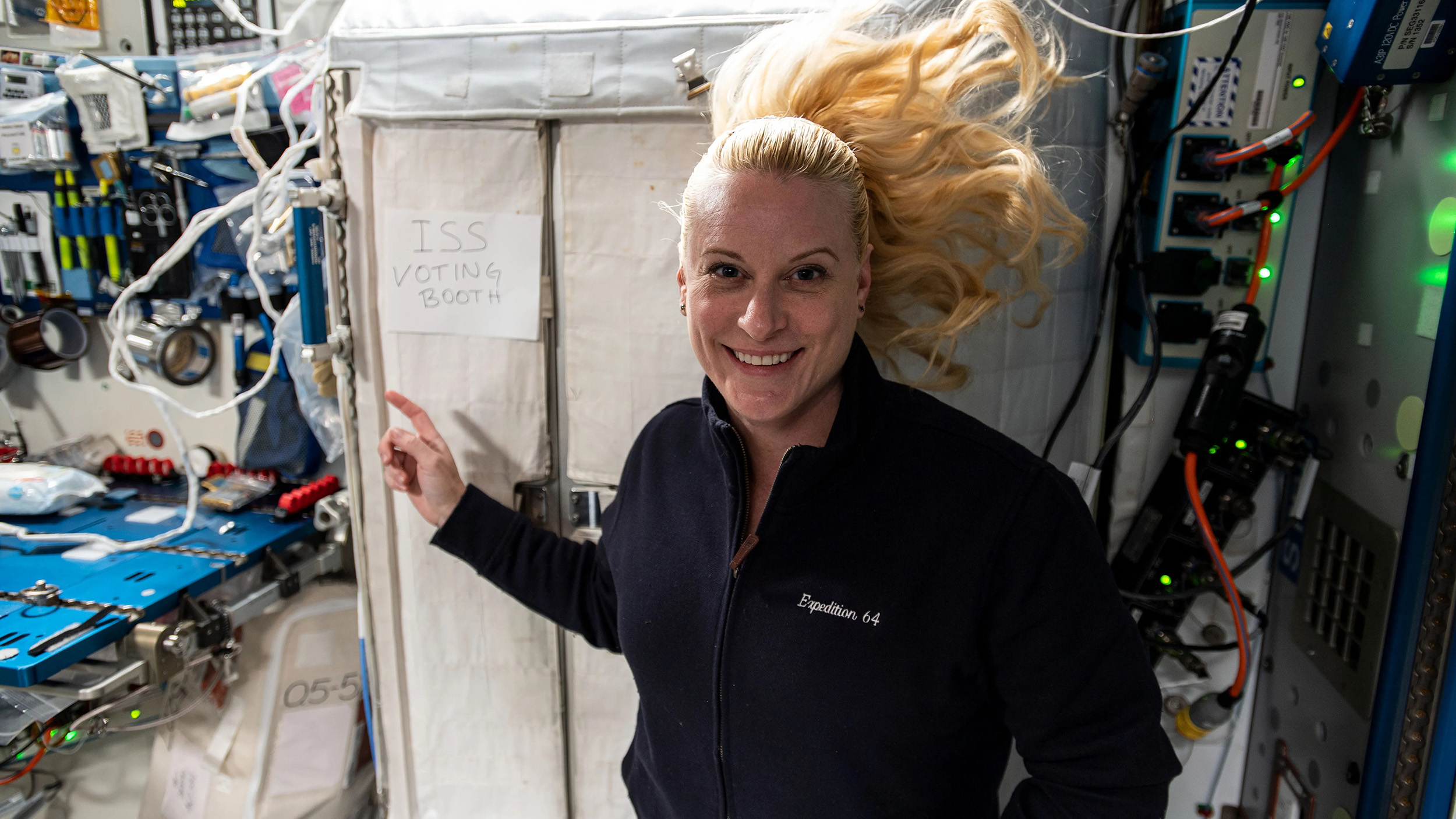 How Astronauts Cast Their Votes from Space
