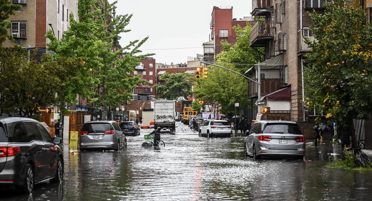 Featured image for Ophelia's Return: NYC Drenched in Ida-Level Storm, Residents Urged to Shelter