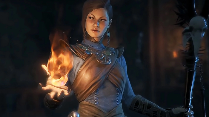 "Diablo IV's Sorcerer Unleashes Elemental Magic in Latest Trailer"