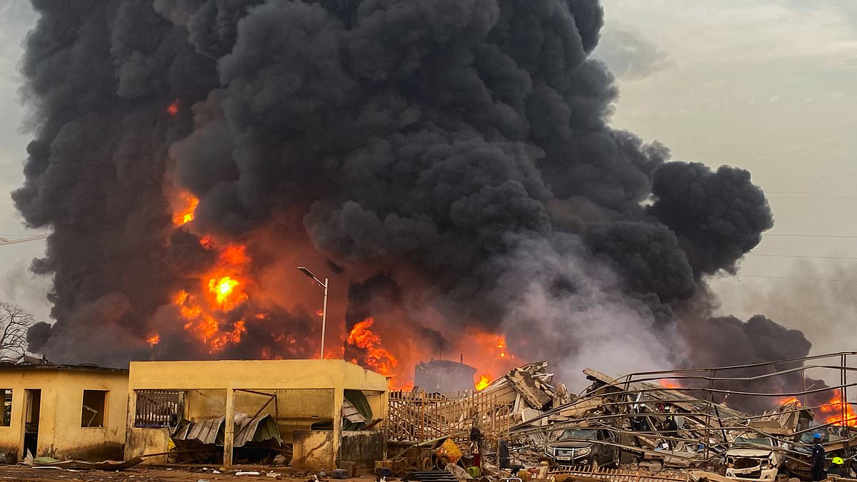 "Deadly Fuel Depot Explosion in Guinea's Capital: 18 Dead, Over 200 Injured"