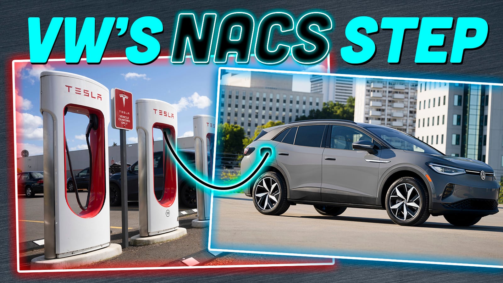 Featured image for Volkswagen and Partners Embrace Tesla's Charging Standard for EVs