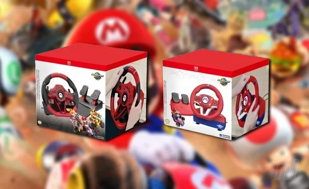 HORI Unveils Switch 2 Mario Kart World Racing Wheels, March 23 Release