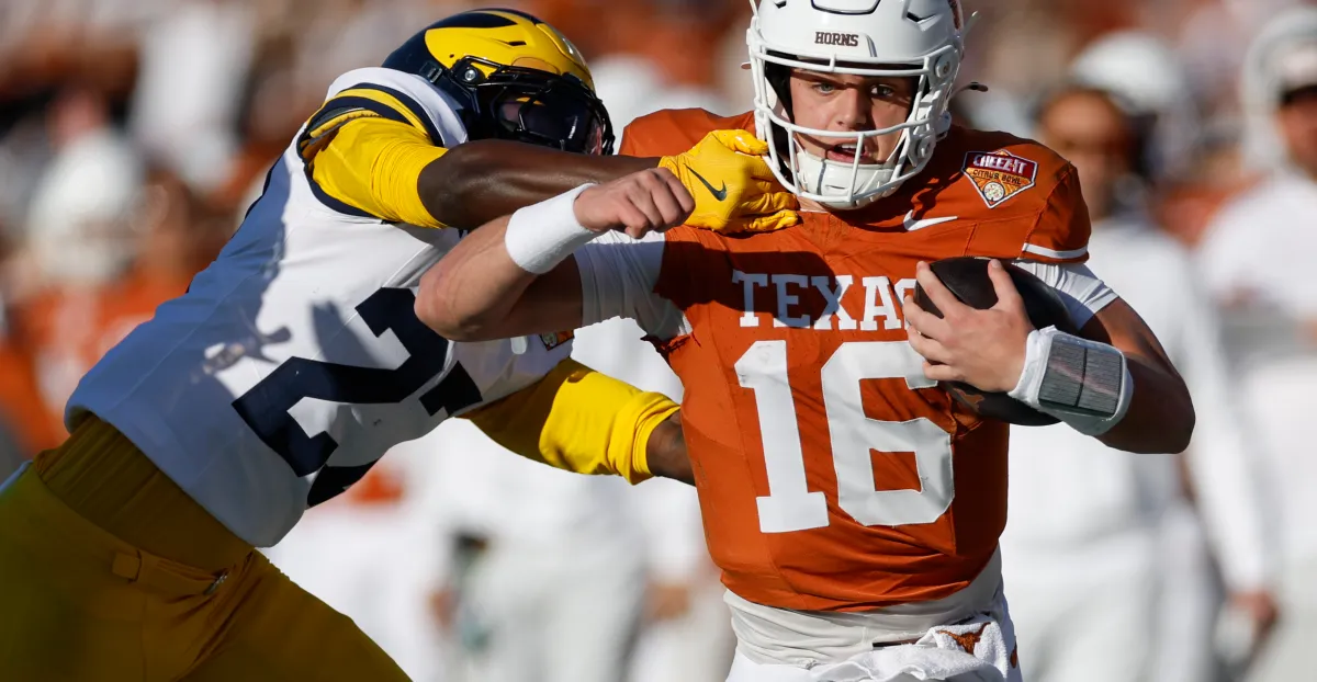 Featured image for Arch Manning Leads Texas to Citrus Bowl Victory Over Michigan
